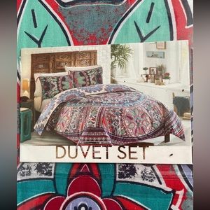 New in bag Duvet king size cover set